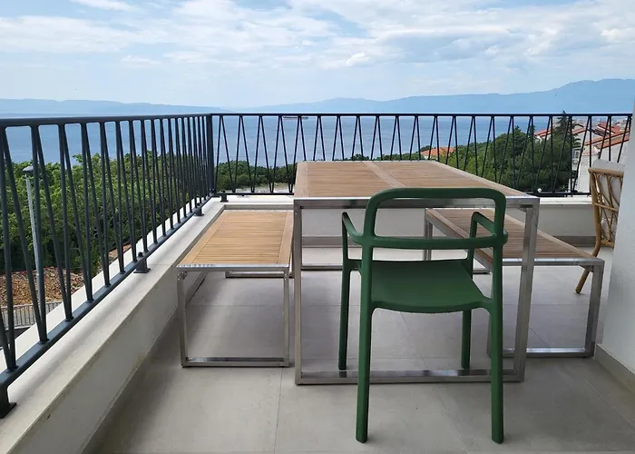 アパート Kostrena Hills Overlooking Kvarner Bay Urinj