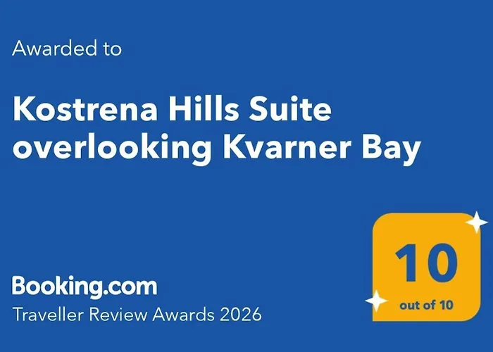 Kostrena Hills Overlooking Kvarner Bay アパート *